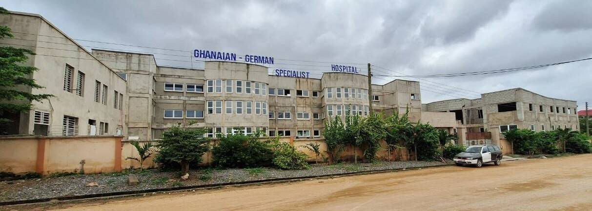Das Bild zeigt die Klinik im Ist-Zustand.